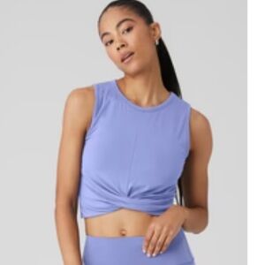 ALO Yoga Cover Tank - Infinity Blue